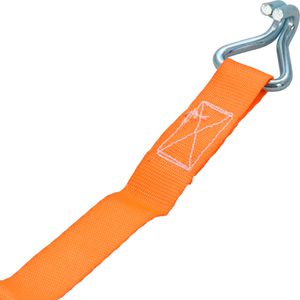 Produktbild für Spanngurt Feldtmann TECTOR, orange, mit Haken &amp; Ratsche