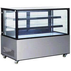 Kühlvitrine Arktic 233375, silber