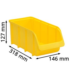 Produktbild für Sichtlagerkasten Hünersdorff 683200, Größe 3L