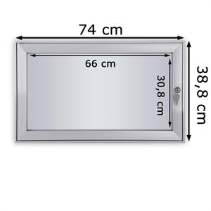 Produktbild für Schaukasten Showdown-Displays S-Linie, B1, außen