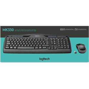Produktbild für Tastatur Logitech Wireless Desktop MK330