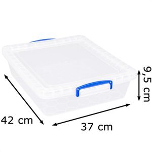 Produktbild für Aufbewahrungsbox Really-Useful-Box 10,5L