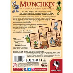 Produktbild für Kartenspiel Pegasus-Spiele 17222G, Munchkin 1+2