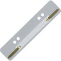 Heftstreifen Elba 27591 GR, 35 x 150mm, grau aus Kunststoff, 100 Stück
