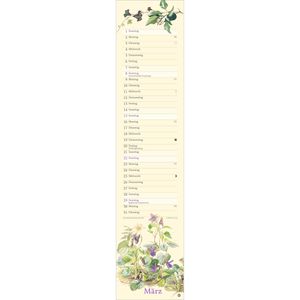 Produktbild für Streifenkalender Heye Edith Holden - Mit der Natur durchs Jahr