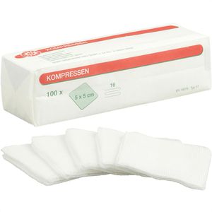 Mullkompressen Nobamed 857055, aus Baumwolle, unsteril