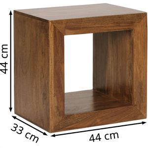Produktbild für Bücherregal Wohnling WL1.206, sheesham