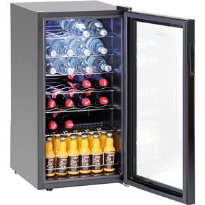 Produktbild für Getränkekühlschrank Bartscher 700182G, mit Glastür