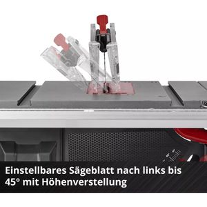Produktbild für Tischkreissäge Einhell TE-TS 10 T, 4340431, 254 mm