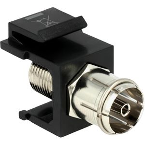 Produktbild für Keystone-Modul DeLock 86352, schwarz