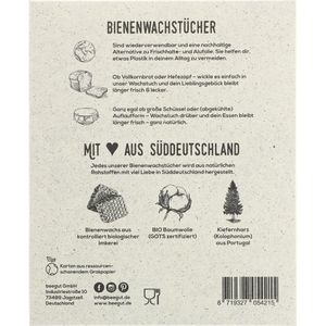 Produktbild für Bienenwachstücher beegut XXL Brottuch