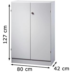 Produktbild für Aktenschrank Hammerbacher H-Serie, aus Holz