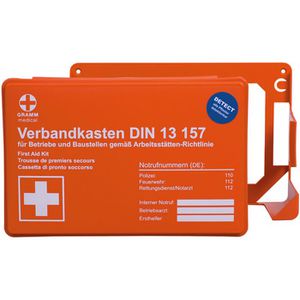 Verbandskasten Gramm-Medical Mini Detect, DIN 13157