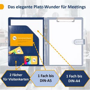 Produktbild für Klemmbrettmappe perfect-line A4, Magnetverschluss