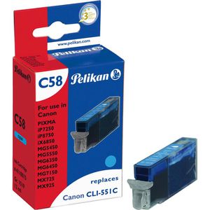 Tinte Pelikan für Canon CLI-551C XL
