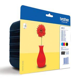 Produktbild für Tinte Brother LC-121VAL Value Pack