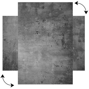 Produktbild für Magnettafel ALLboards MetalBoards, Betonmauer