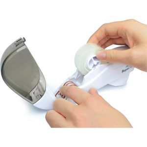 Produktbild für Klebebandabroller RAPESCO 1445, SupaCut, weiß