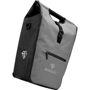 Produktbild für Gepäckträgertasche Radgeist SB-GR-18, grau, 28 Liter