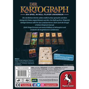 Produktbild für Kartenspiel Pegasus-Spiele 51310G, Der Kartograph