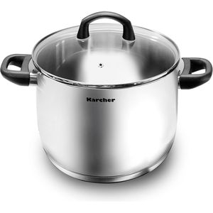 Produktbild für Topfset Karcher Mia 123064, Edelstahl