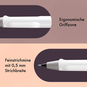 Produktbild für Druckbleistift Lamy safari 119, weiß, Kunststoff