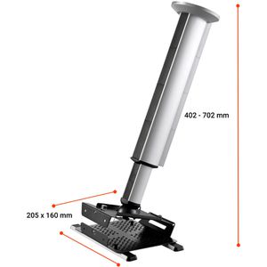 Produktbild für Beamer-Deckenhalterung Celexon MultiCel 4070 Expert, grau
