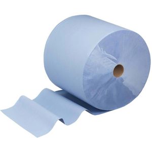 Produktbild für Putztuchrolle Wypall L30 7359, aus Zellstoff, blau