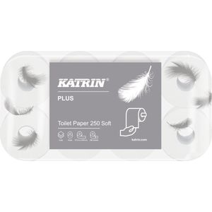Produktbild für Toilettenpapier Katrin Plus Toilet 250, 11711, Palette