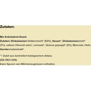 Produktbild für Cracker Dr.Kargs Vollkorn Snack, BIO