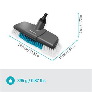 Produktbild für Waschbürste Gardena Cleansystem Stielbürste hard