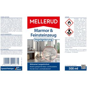 Produktbild für Steinimprägnierung Mellerud Marmor&amp;Steinzeug 40m²
