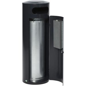Produktbild für Aschenbecher VAR KS 90, anthrazit, für Outdoor