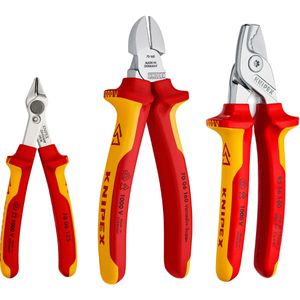 Zangenset Knipex 00 31 30 BK V02, Elektro-Schneidset