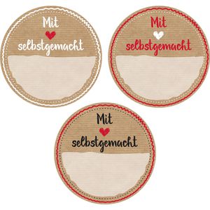 Produktbild für Sticker Zweckform 4379 Sticker Selbstgemacht