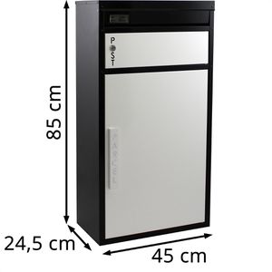 Produktbild für Paketbriefkasten SafePost 900311 ScanPro 65 Tiamat