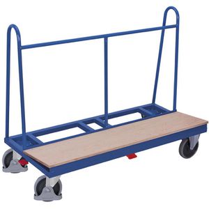 Produktbild für Plattenwagen VARIOfit pl-150.010, Gummireifen