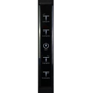 Produktbild für Stehlampe Luxula LX700134, LED, schwarz, 194 cm