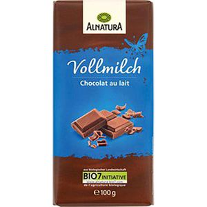 Tafelschokolade Alnatura Vollmilch, BIO