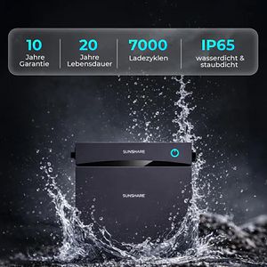 Produktbild für Zusatzakku Sunshare Glory-Akku-2000 Erweiterungsakku