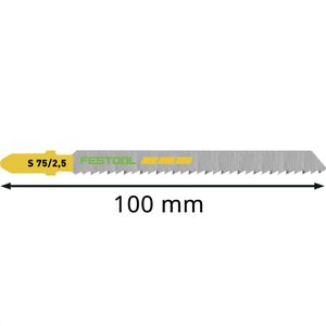Produktbild für Stichsägeblätter Festool S 75/2,5/5, 204256