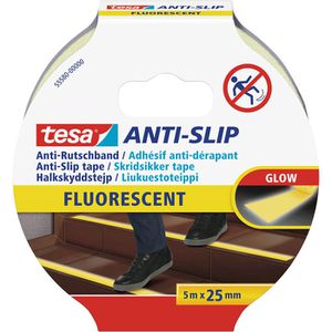 Produktbild für Antirutsch-Klebeband Tesa Fluorescent, 5m x 25mm