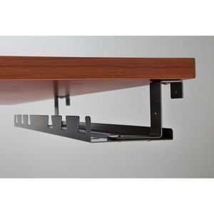 Produktbild für Kabelwanne myWall HZ47L, schwarz