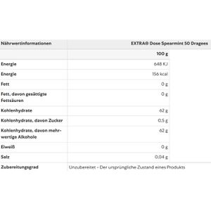 Produktbild für Kaugummis Extra Spearmint