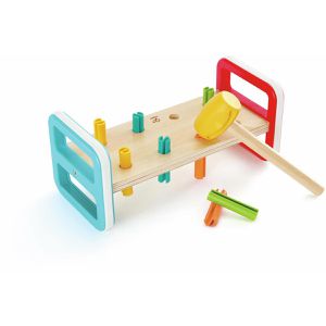 Produktbild für Motorikspielzeug Hape E0506, Regenbogen-Klopfbank