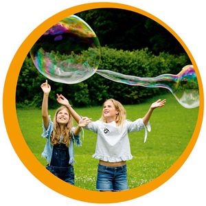 Produktbild für Seifenblasen-Flüssigkeit PUSTEFIX XXL-Bubbles, 1L