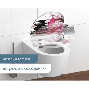 Produktbild für WC-Sitz Schütte Wellyness 82376, oval, aus Duroplast