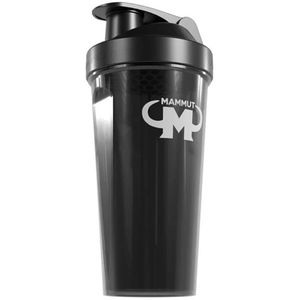 Produktbild für Protein-Shaker Mammut aus Kunststoff, schwarz