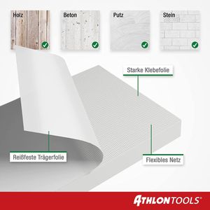 Produktbild für Wandschutz ATHLON-TOOLS MaxProtect, weiß