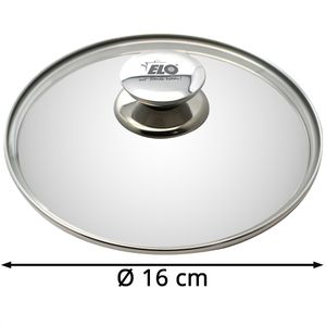 Produktbild für Topfdeckel ELO Galant 73016, mit Edelstahlring
